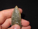 2 3/8" x 1" Pinetree, Dickey COA, Found in Lauderdale County, Alabama, Made of Bangor Chert Image - 9