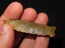 2 3/8" x 1" Pinetree, Dickey COA, Found in Lauderdale County, Alabama, Made of Bangor Chert Image - 10