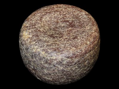 3 1/2" x 2 1/16" Discoidal, Motley / Leithoff COA, Found in Union County, Illinois, Made of a 