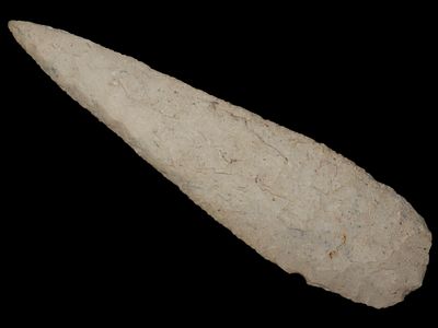 6 5/8" x 1 3/4" Stanfield Knife, Motley / Leithoff COA, Found in Lincoln County, Missouri, Made 