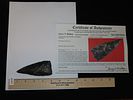 4 1/4" x 1 3/4" Early Stanfield Knife, Dickey COA, Found in Perry County, Ohio, Made of Image - 11