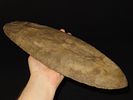 15 7/16" x 4 7/8" Mill Creek Chert Spade, Motley / Leithoff COA, Found in St. Clair County Image - 11