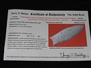 4" x 1 5/6" Pike County / Beaver Lake, 2X COA, Dickey COA, Motley / Leithoff COA, Found in Image - 12