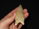 5 5/16" x 1 3/16" Dalton, Keele COA, Found in Missouri, Ex Walt McIntire Made of Creek Stained ChertImage - 6