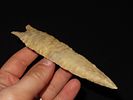 5 5/16" x 1 3/16" Dalton, Keele COA, Found in Missouri, Ex Walt McIntire Made of Creek Stained ChertImage - 12