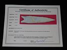 5 5/16" x 1 3/16" Dalton, Keele COA, Found in Missouri, Ex Walt McIntire Made of Creek Stained ChertImage - 13
