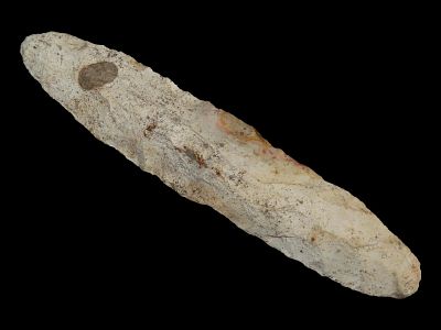 Large 9 1/2" Sedalia Culture Digger, Found in Central Missouri, Ex Croasdale Collection