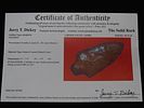 2 3/4" x 1 1/4" Marion, Dickey COA, Found in Central Florida, Ex Gary Mumaw, Made of Stained Image - 12