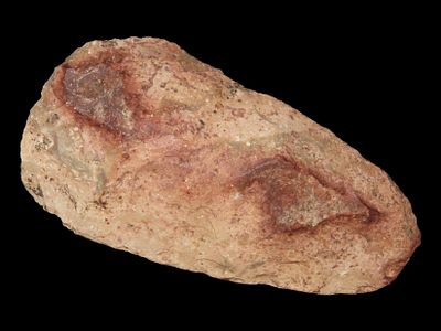 3 5/8” Woodland Celt, Ground Edges and Polished Bit, Morgan Co., Illinois
