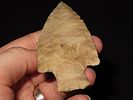 4 1/4” x 1 3/4” McIntire, Opaque Tan Chert, Colbert Co., Alabama, Stermer COAImage - 4