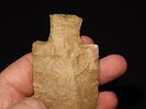 4 1/4” x 1 3/4” McIntire, Opaque Tan Chert, Colbert Co., Alabama, Stermer COAImage - 6