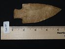 4 1/4” x 1 3/4” McIntire, Opaque Tan Chert, Colbert Co., Alabama, Stermer COAImage - 12