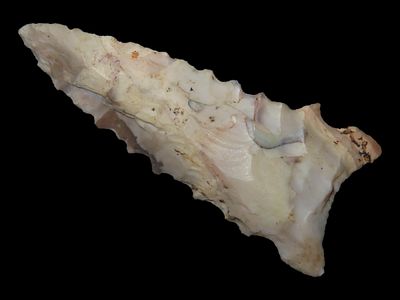 2 7/16” x 1” Graham Cave, Mozarkite Chert, Benton Co., Missouri, Keele COA