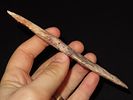 5 13/16” x 1 7/16” Harahey Knife, Burlington Chert, Illinois, Dickey COA, Motley / Leithoff COAImage - 2