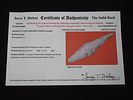 5 13/16” x 1 7/16” Harahey Knife, Burlington Chert, Illinois, Dickey COA, Motley / Leithoff COAImage - 12
