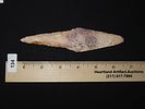 5 13/16” x 1 7/16” Harahey Knife, Burlington Chert, Illinois, Dickey COA, Motley / Leithoff COAImage - 13
