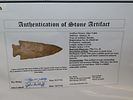 3 11/16” x 1 9/16” Hardin, Burlington Chert, Pike Co., Illinois, Motley & Leithoff COAImage - 11