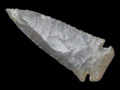 4” x 1 5/8” Dovetail, Dover Chert, Kentucky, Motley & Leithoff COA