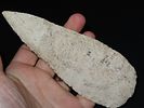 6 1/8” x 2 3/16” Stanfield, Burlington Chert, Pike Co., Illinois, Motley & Leithoff COAImage - 1