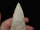 6 1/8” x 2 3/16” Stanfield, Burlington Chert, Pike Co., Illinois, Motley & Leithoff COAImage - 6