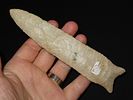 6 1/4” x 1 3/8” Dalton, Burlington Chert, Illinois, Dickey COA, Motley / Leithoff COAImage - 1
