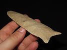 6 1/4” x 1 3/8” Dalton, Burlington Chert, Illinois, Dickey COA, Motley / Leithoff COAImage - 10