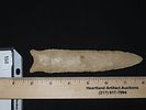 6 1/4” x 1 3/8” Dalton, Burlington Chert, Illinois, Dickey COA, Motley / Leithoff COAImage - 18