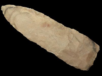 4 3/4” x 1 1/2” Benton Knife, Possibly Boyle Chert, Kentucky, Davis COA