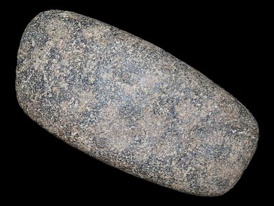 5 1/4” Celt, Green Hardstone, Macon, Missouri