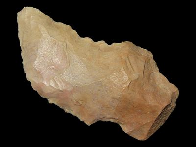 1 5/8” x 13/16” Spokeshave Knife, Fort Payne Chert, Tennessee, Davis COA