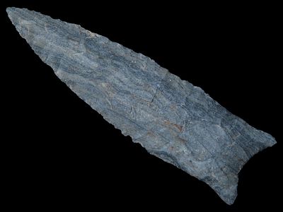 3 5/16” Dalton, Moline Chert, Henderson Co., Illinois