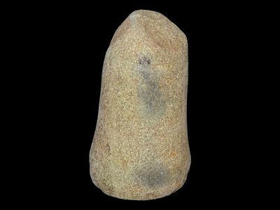 4 3/4” Hoof Pestle, Green Hardstone, Knox Co., Ohio