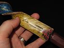 Plains Indian Style Catlinite Pipe with Twisted Wood Stem, 1900sImage - 7