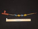 Plains Indian Style Catlinite Pipe with Twisted Wood Stem, 1900sImage - 13