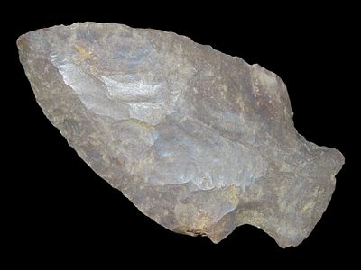 2 9/16” Hardin Beveled, Alabama, Ex. Walt McIntire Coll.