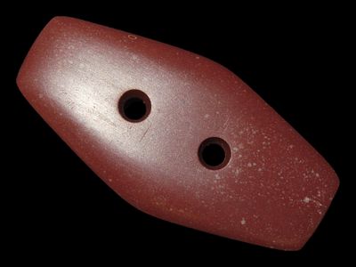 Pipestone Gorget, Early 1900s, Minnesota