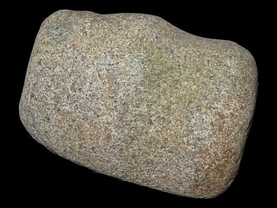 2 1/2” War Club, Grooved, Found in Knox Co., Ohio