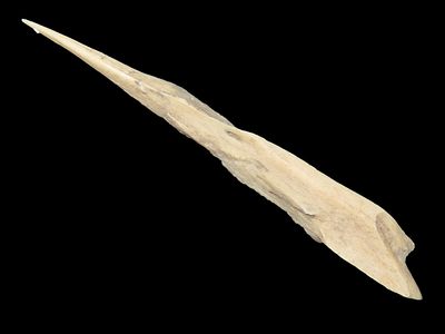 Quality Bone Awl Artifact, Tennessee, Ex. Parker