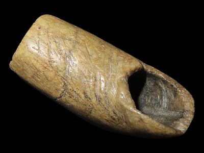 1 7/8" Pipestone Elbow Pipe, Ohio