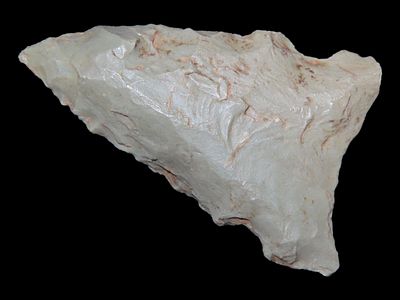 1 5/8” Graham Cave, Rare Green Chert, Central Oklahoma