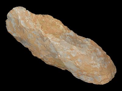 5” Colorful Archaic Tool Digger, Bit Polished, Missouri