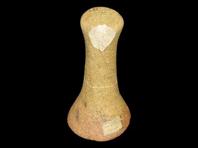 6” Pestle, Found in Dooly Co., Georgia, Glued in the Center