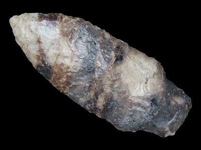 2 5/8” Adena, River Bottom Patination, Jersey Co., Illinois, Ex. Nick Gatses