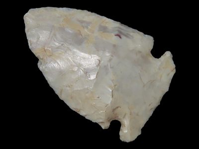 1 3/8” Warrick Indian, Semi-Translucent, Ex. Nick Gatses