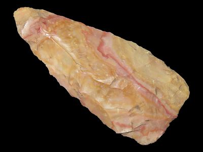 2 1/2” Bowling Green Brown, Amazing Color Blade, Missouri, Ex. Nick Gatses