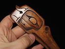 7” Hummingbird Letter Opener, Carved by Famous Carver Artie George, Northwest Coast Artist from Image - 3