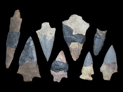 Collection of Restored Arrowheads