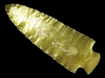 Glass Arrowhead Artwork
