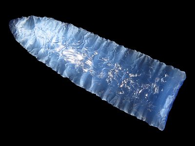 Glass Arrowhead Artwork