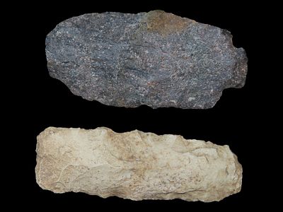 Lot of Two, Archaic Blade and Woodland Point
